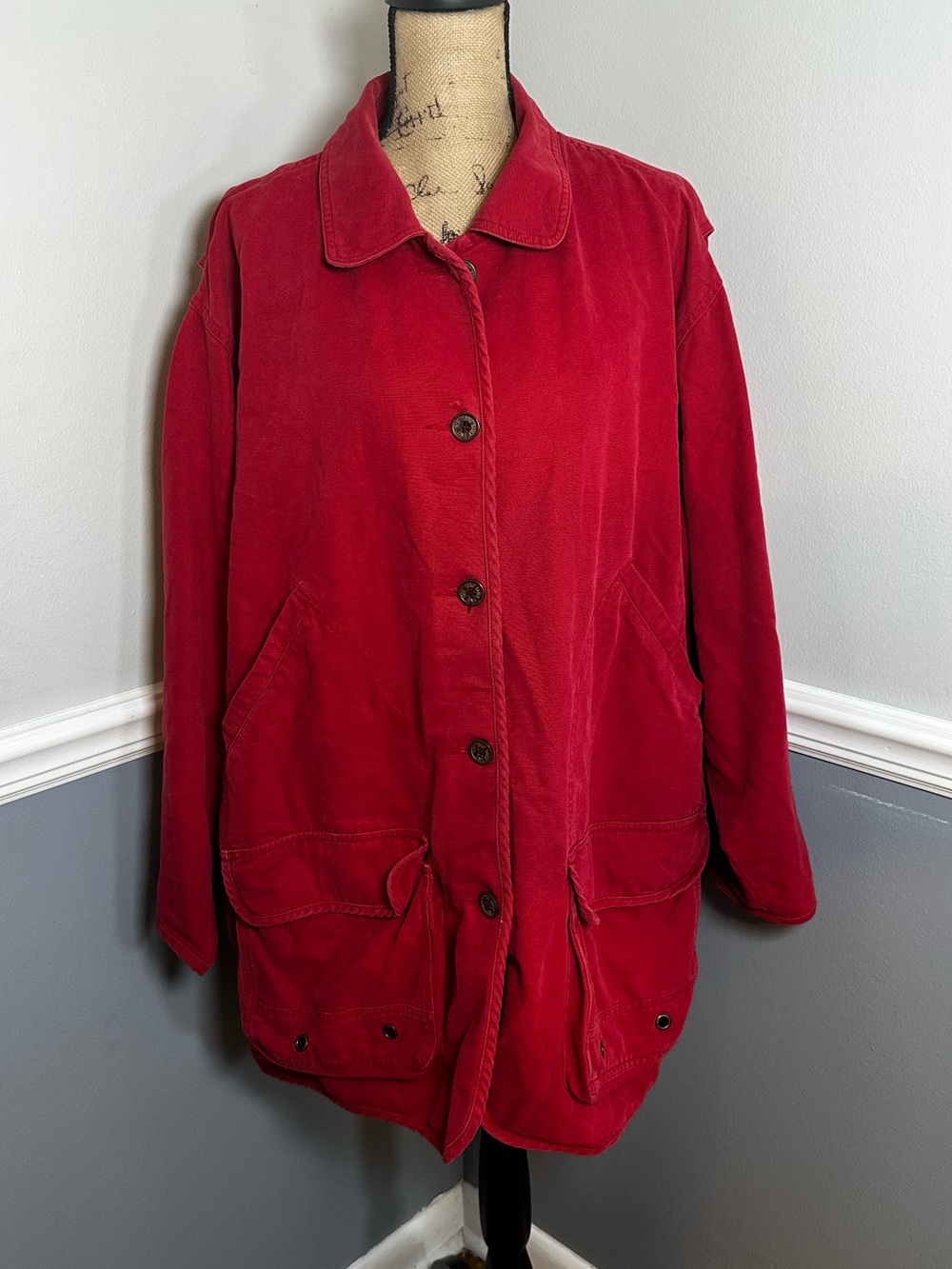 Eddie Bauer Vintage Utility Barn Jacket Size L